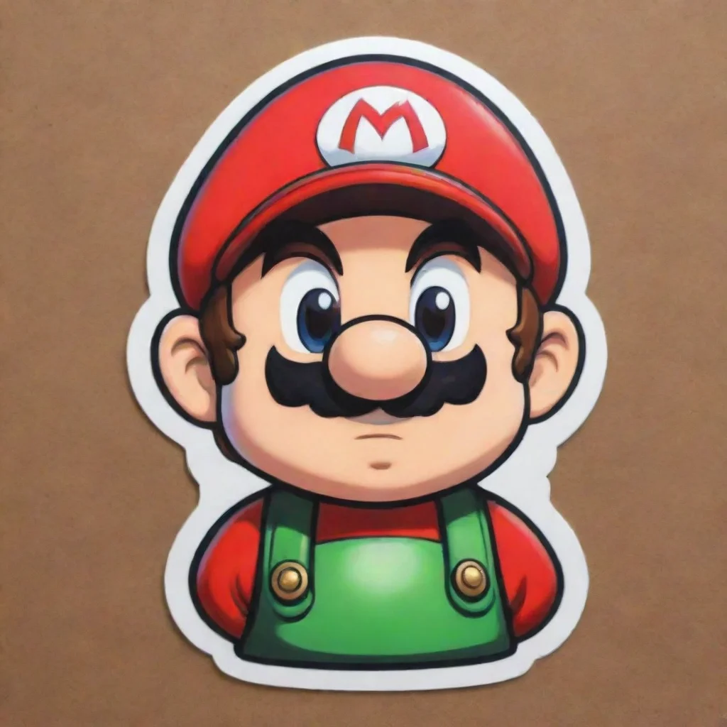  a cute mariobros sticker that saysapa kabaramazing awesome portrait 2