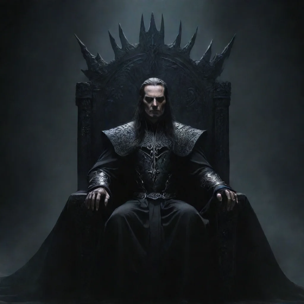 ai a dark lord sits on his dark throne amazing awesome portrait 2