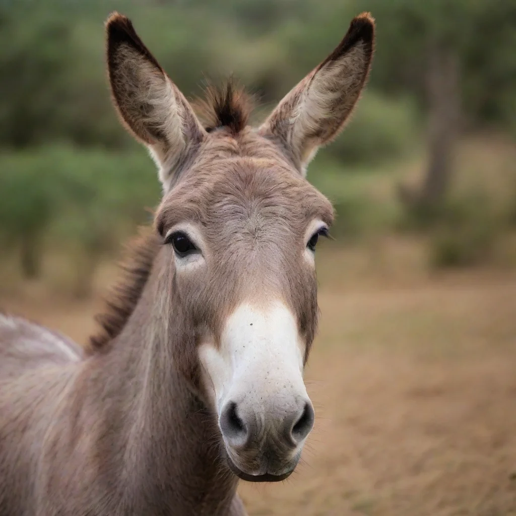 a donkey amazing awesome portrait 2