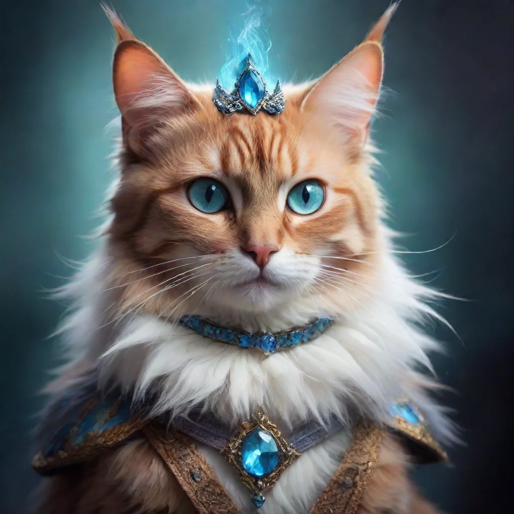 ai a fantasy cat amazing awesome portrait 2