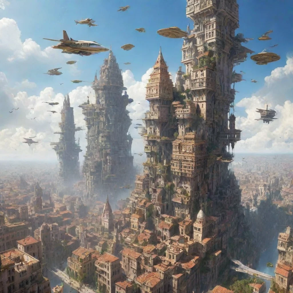  a flying city