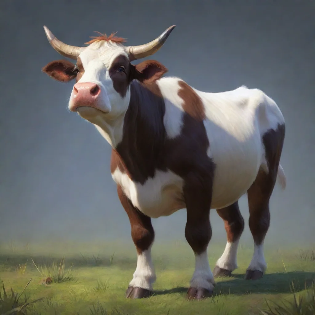  a furry cow confident engaging wow artstation art 3