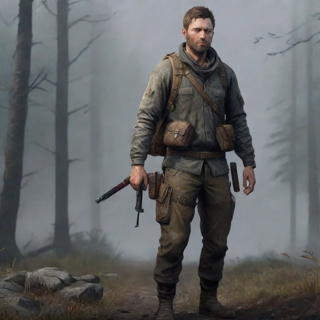 ai a game character concept art inspired by survival games like dayzgood looking trending fantastic 1 wide