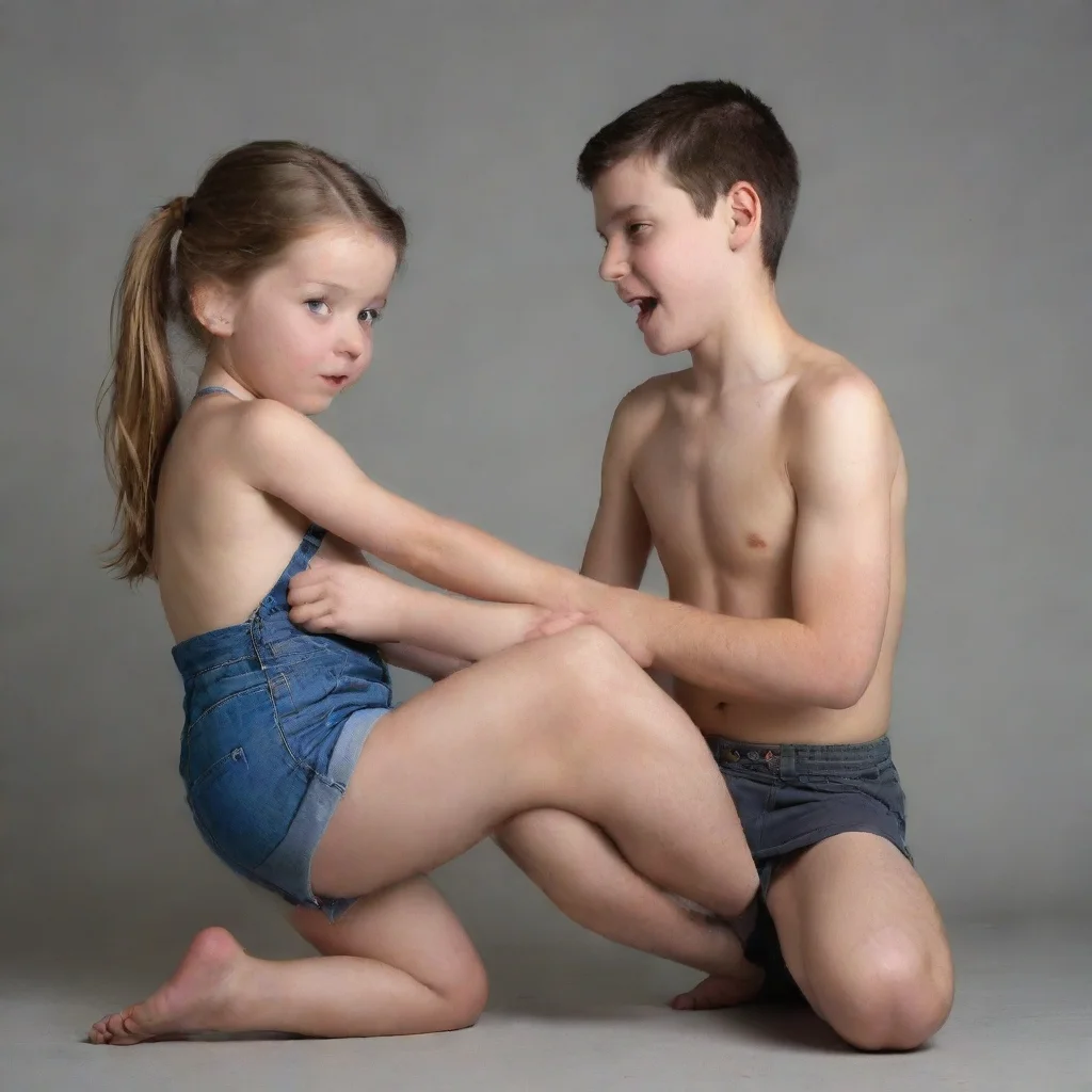 ai a girl knee a boy in his nuts amazing awesome portrait 2