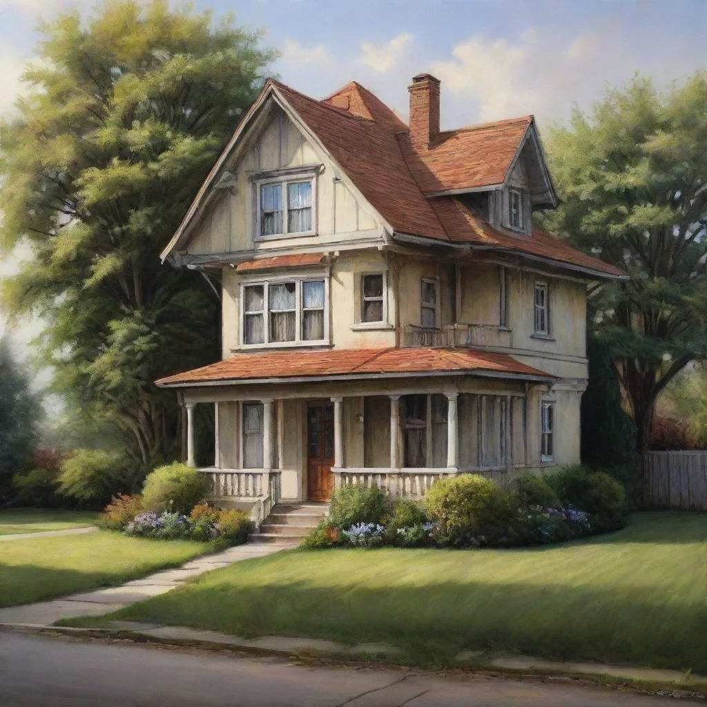 ai a house realistic amazing awesome portrait 2