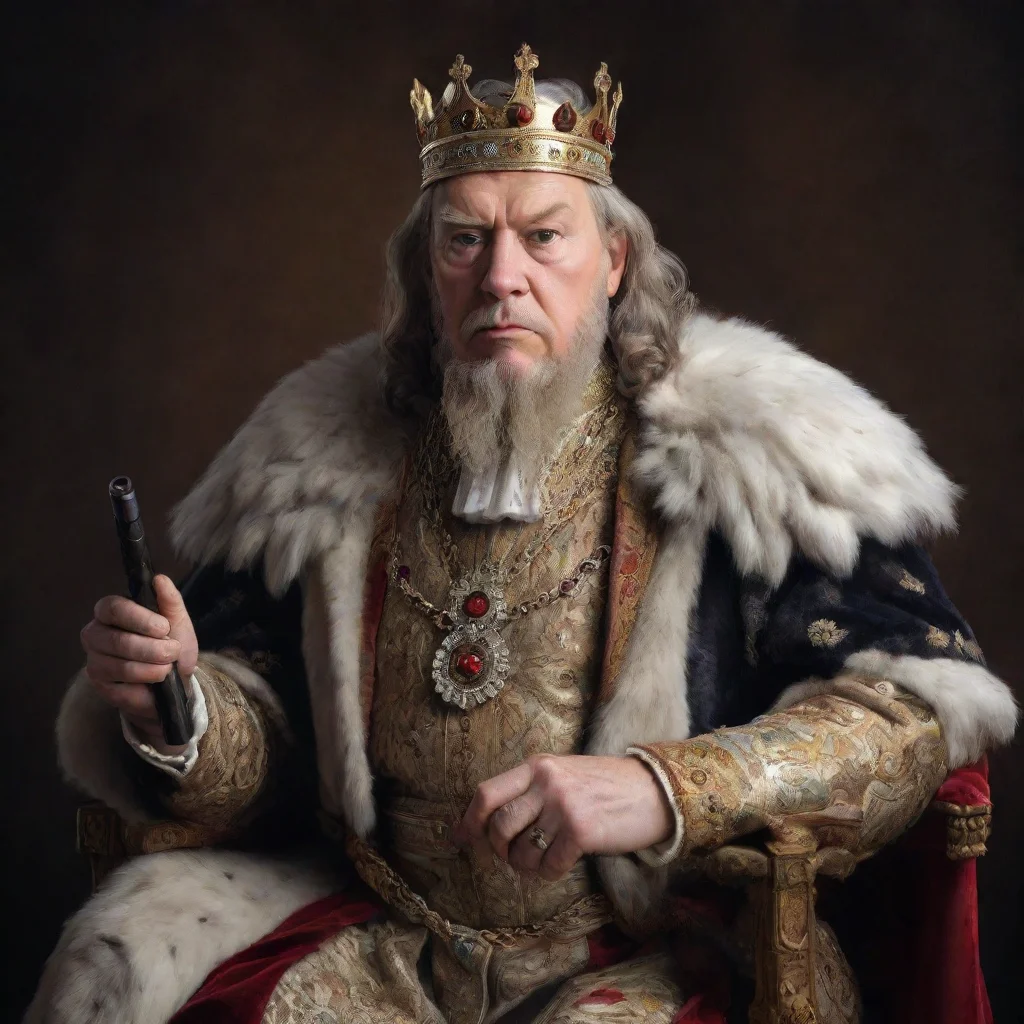  a king with a control stick amazing awesome portrait 2