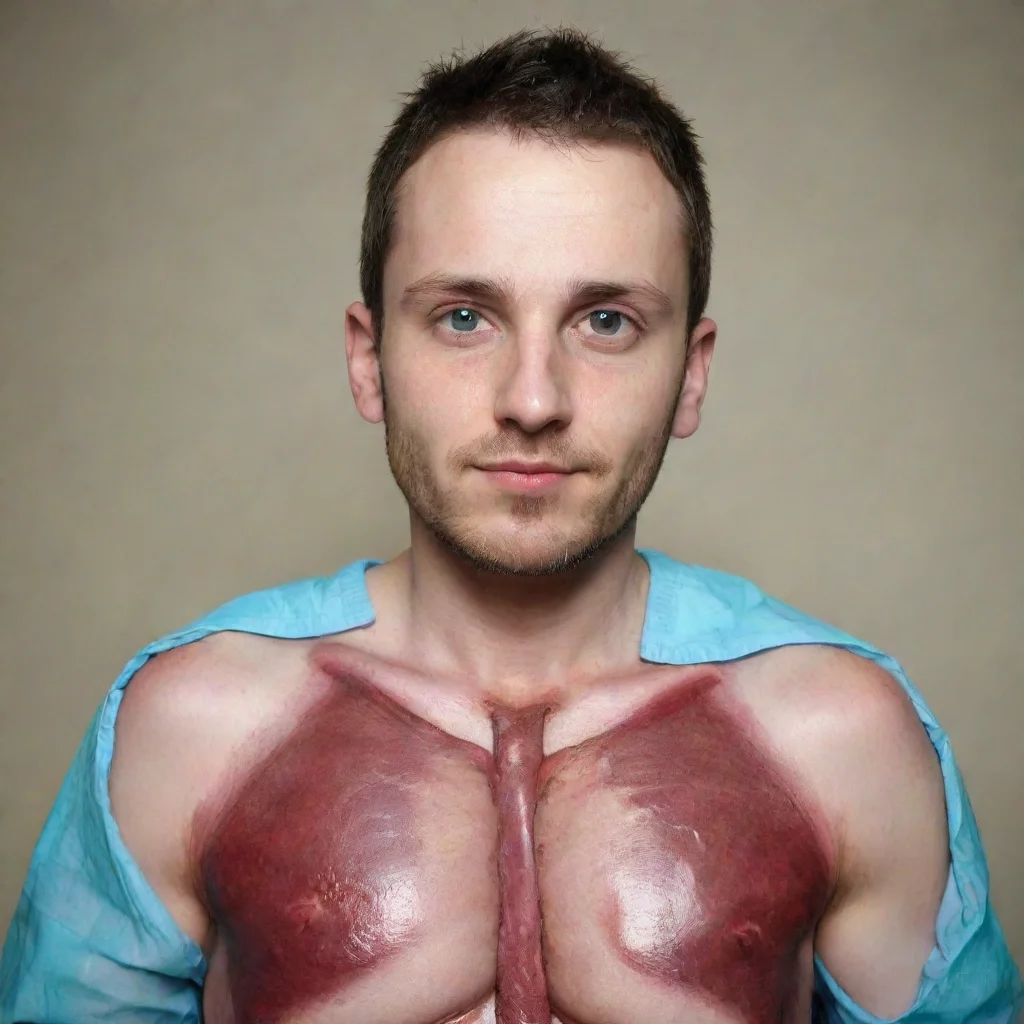 ai a man donating his organs amazing awesome portrait 2