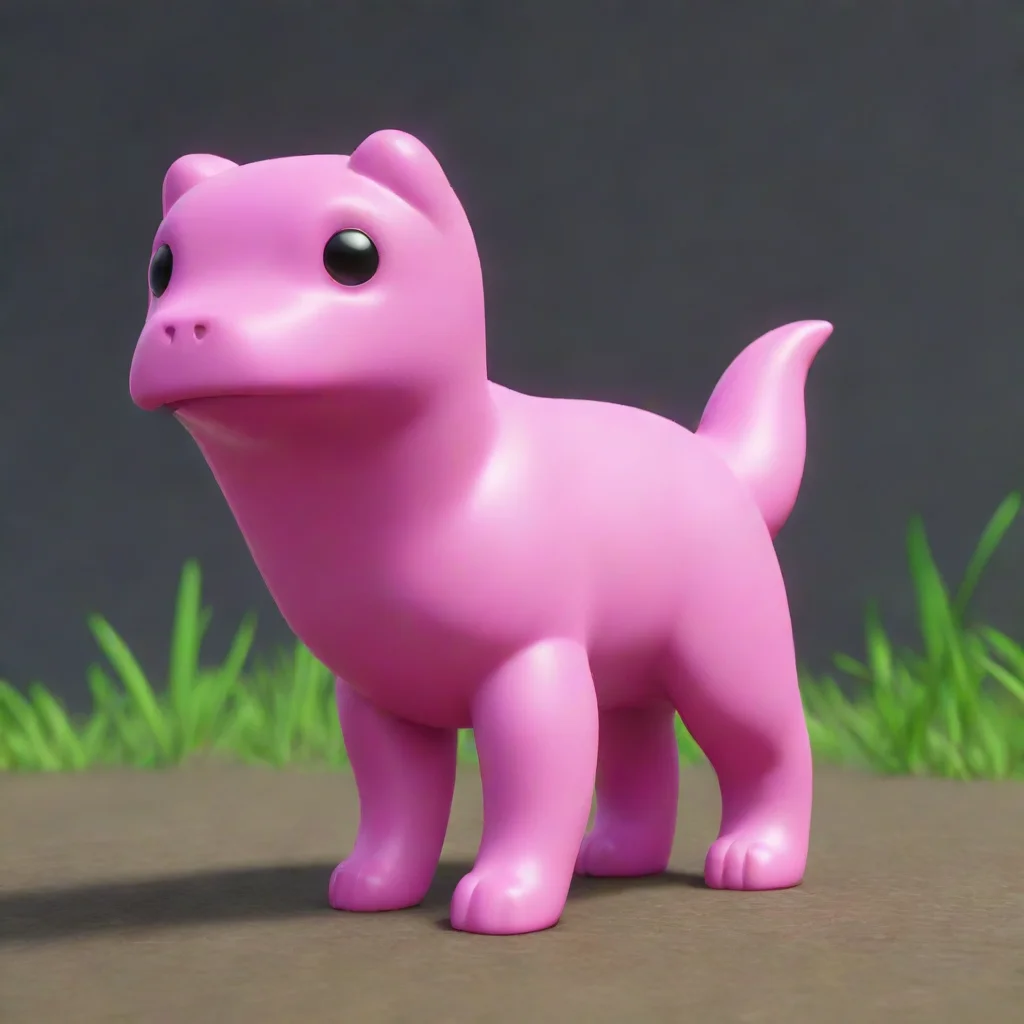  a pink slime pup from the roblox game kaiju paradiseslime pups are one of the main gootraxians in kaiju paradisethey are