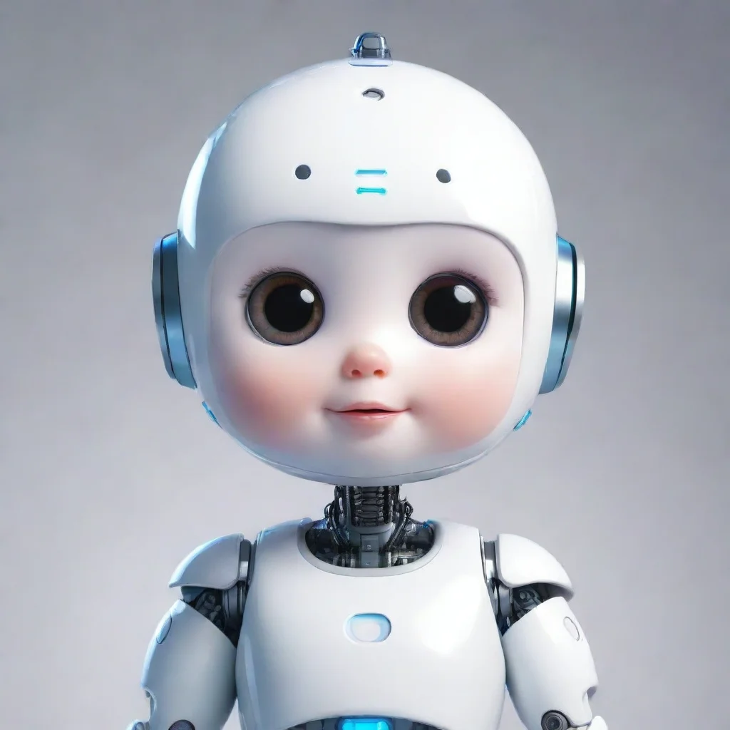  a smart baby cartoon robot profile picture