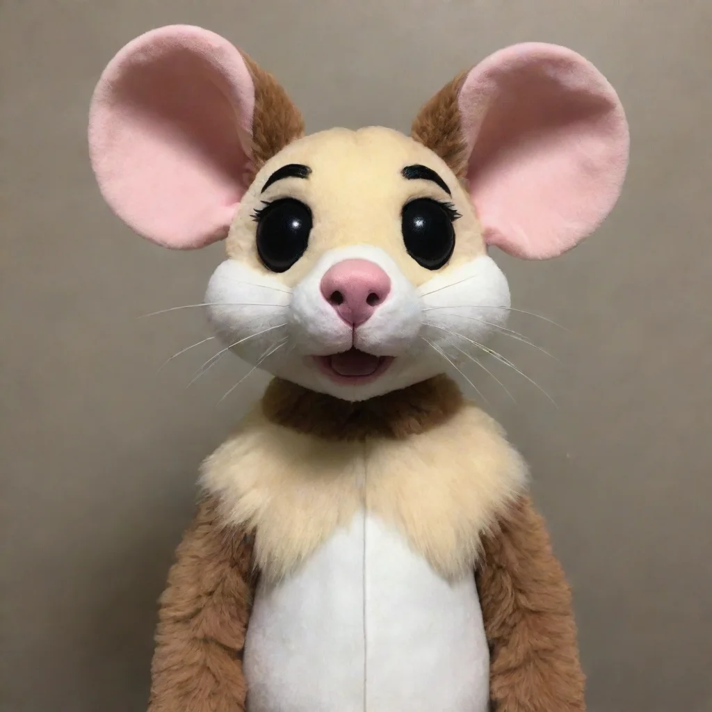 ai a teddy mouse fursuit