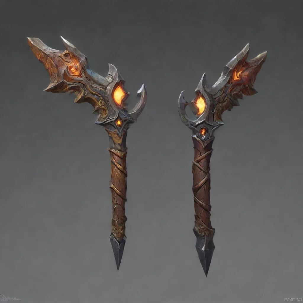  a weapon that changes shape depending on the scenerio confident engaging wow artstation art 3