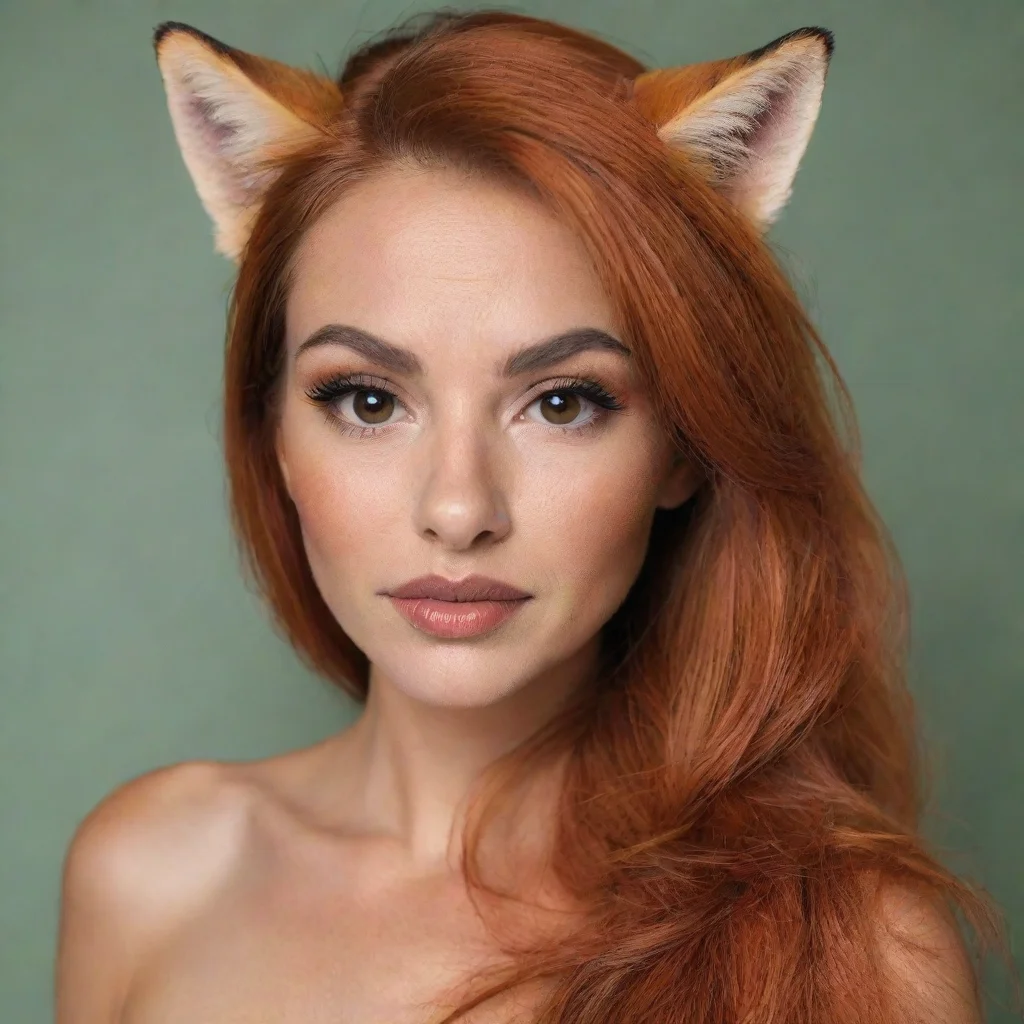 ai a woman who looks like a fox