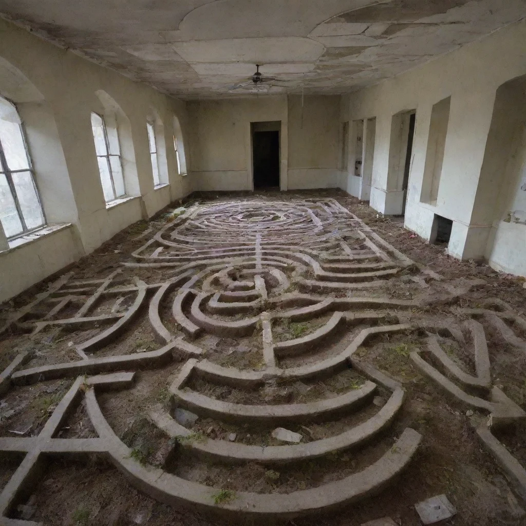 ai abandoned hospital labyrinth
