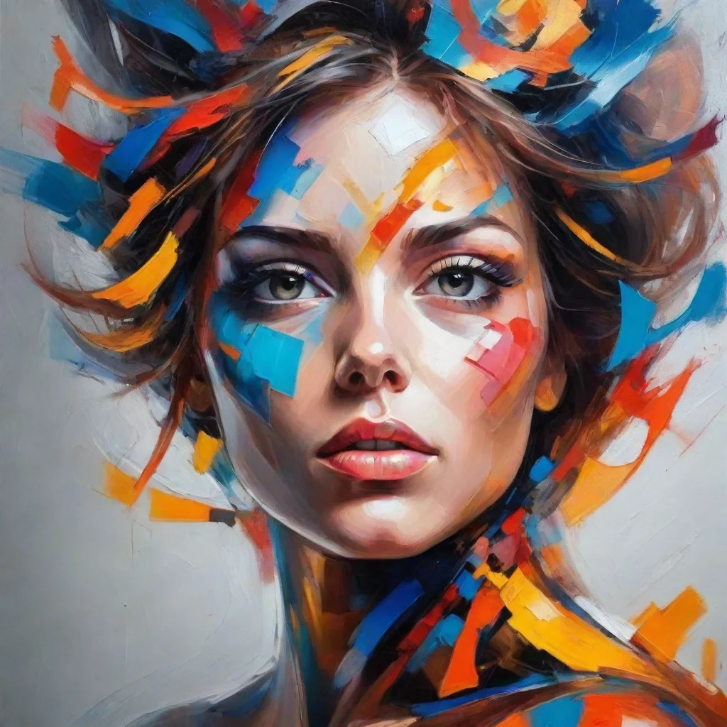 ai abstract portrait good looking trending fantastic 1