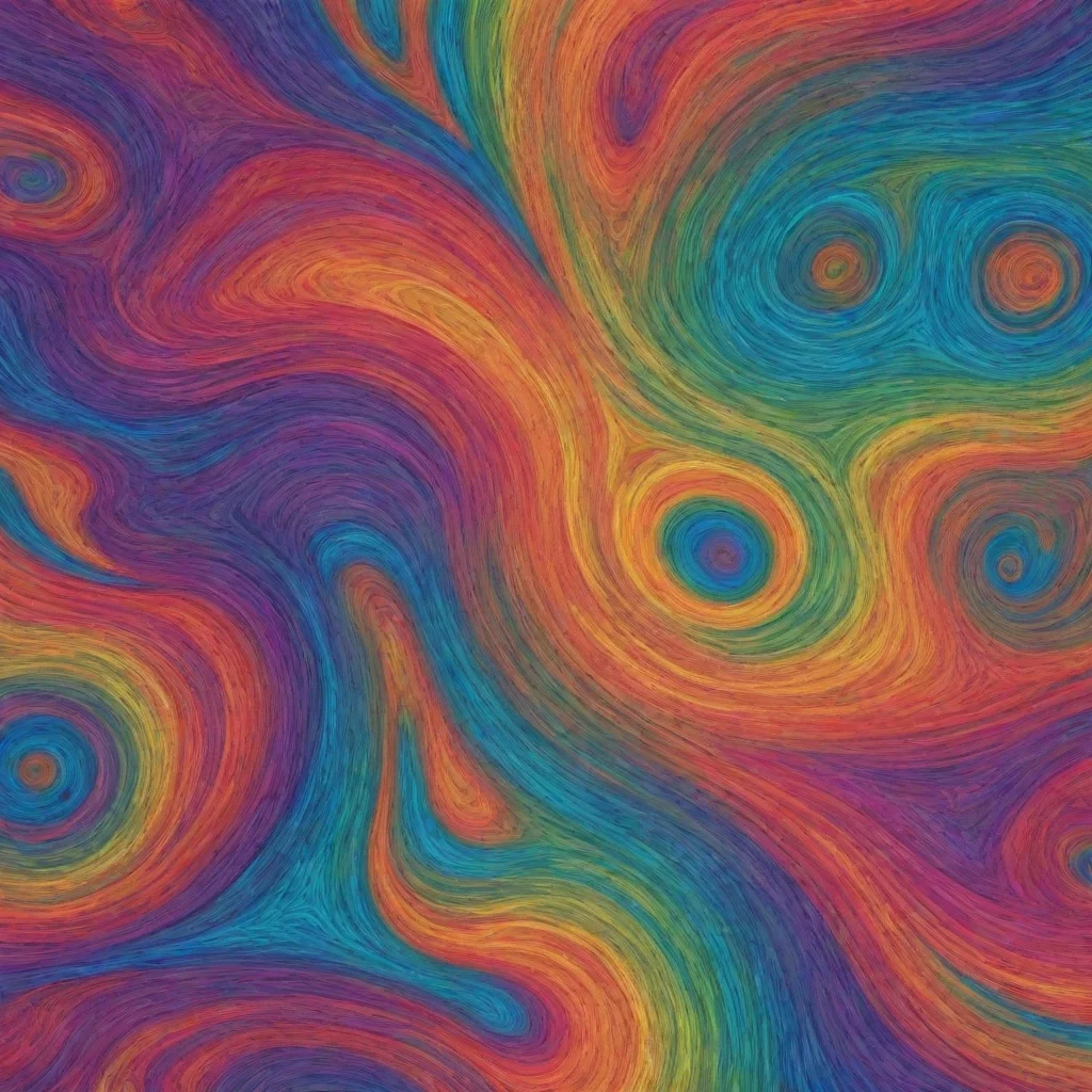ai abstract trippy background pattern