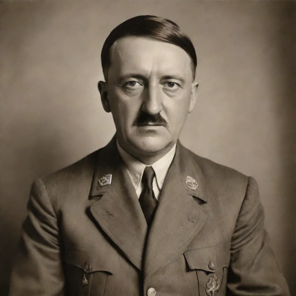 ai adolf hitler with wicks amazing awesome portrait 2
