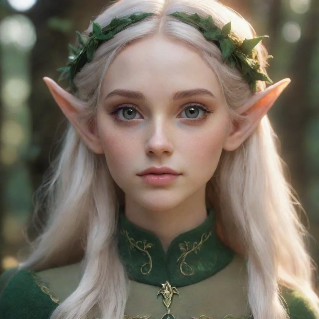 ai aesthetic character elf beauty grace