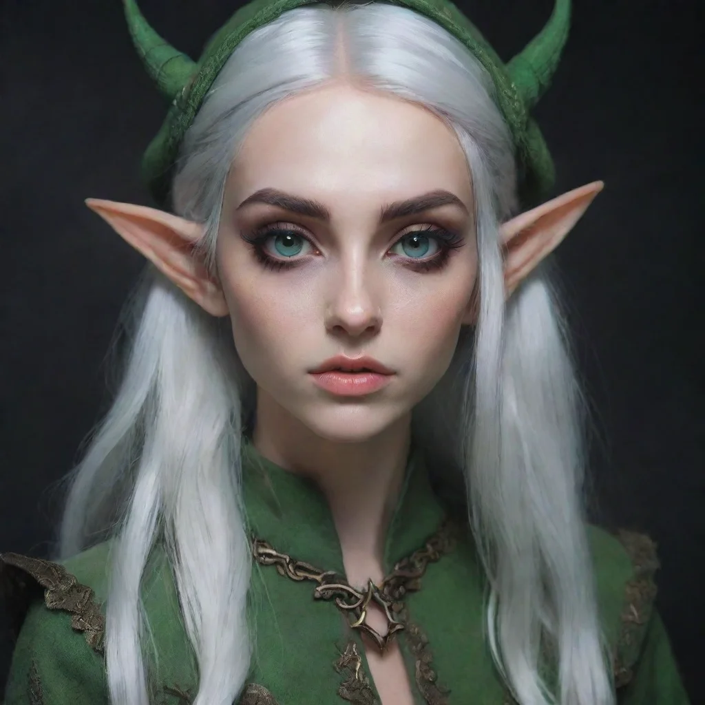 ai aesthetic character elf evil