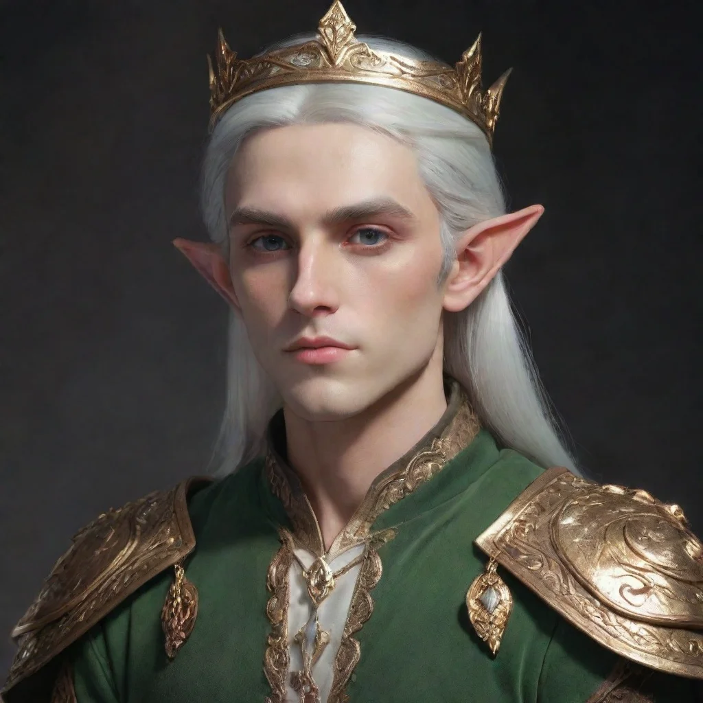 ai aesthetic character elf king