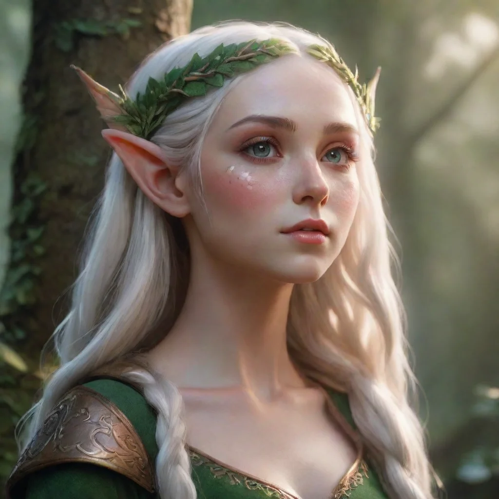 ai aesthetic character elf majestic