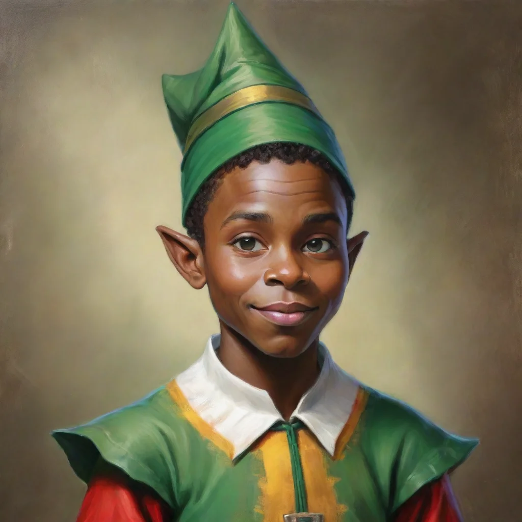 ai african american elf amazing awesome portrait 2