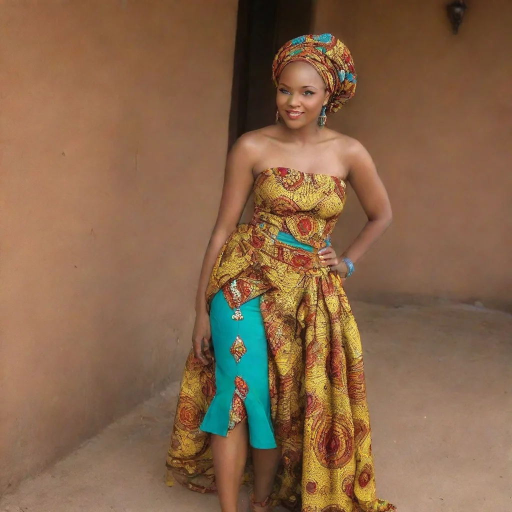 ai african attires amazing awesome portrait 2