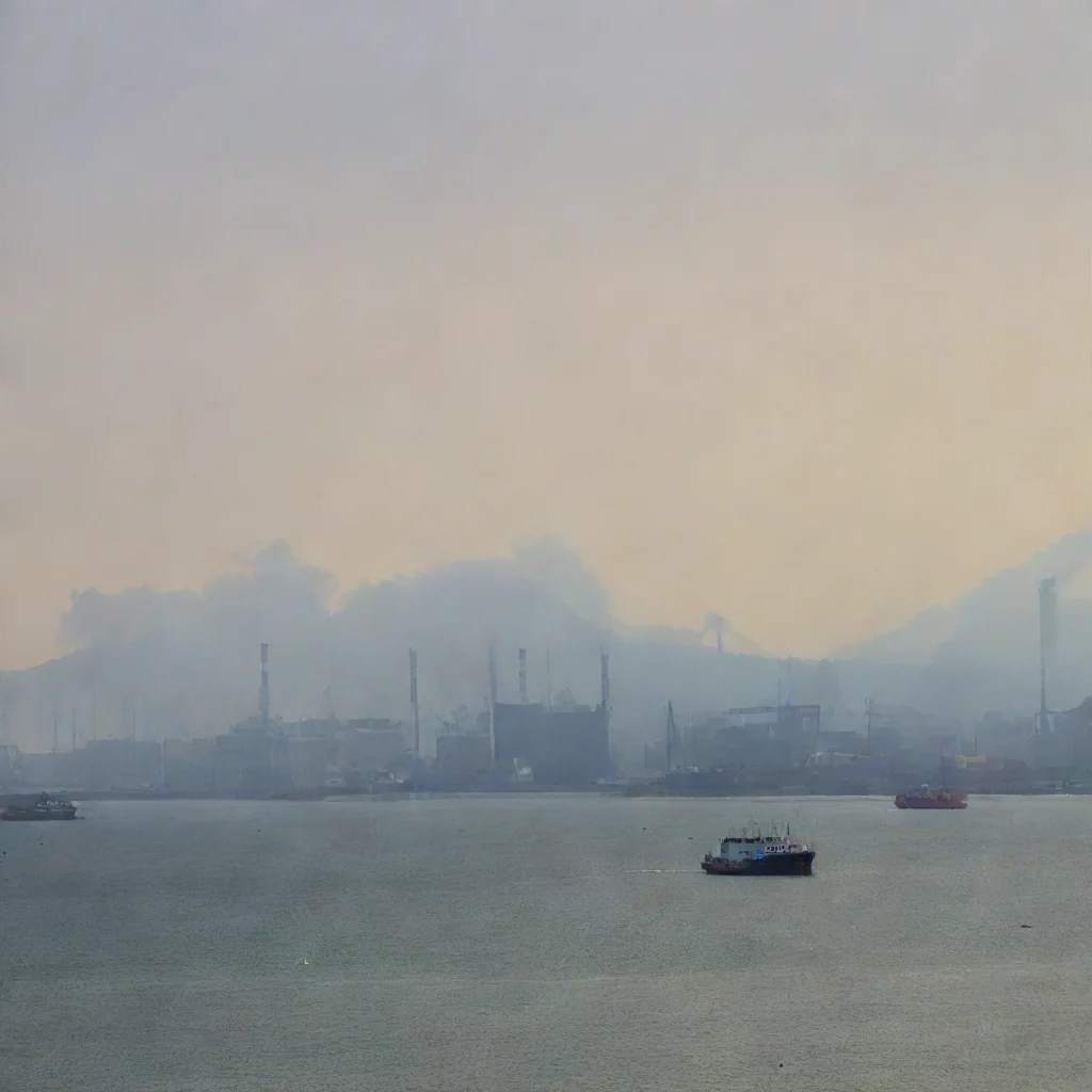 ai air pollution source in the port area and sollutions