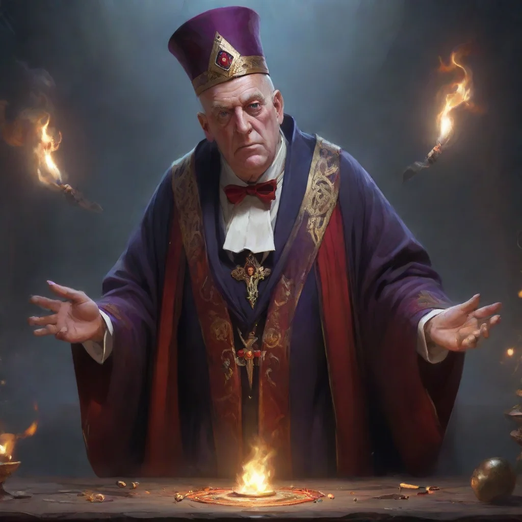 ai aleister crowley magician ritual confident engaging wow artstation art 3
