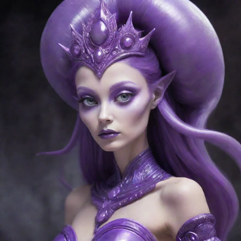  alien princess purple colours