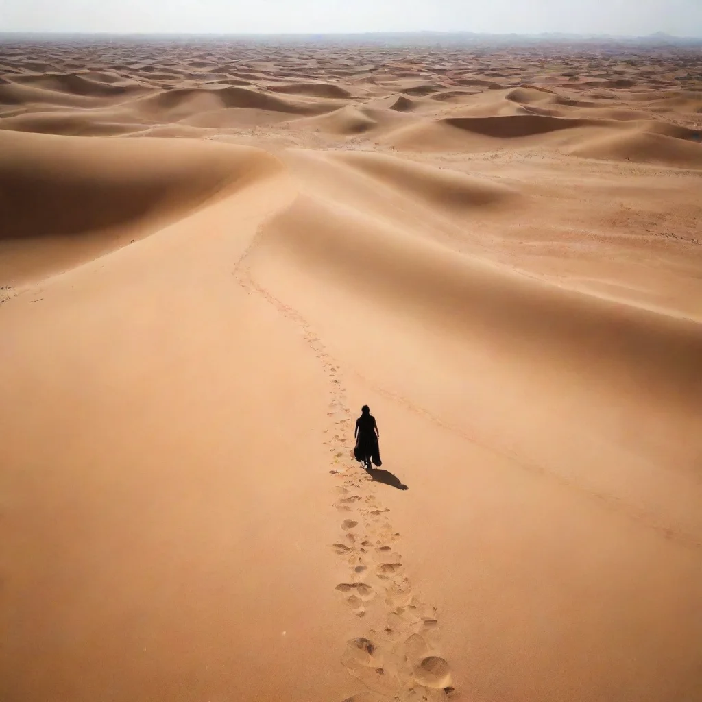 ai alone in desertgood looking trending fantastic 1
