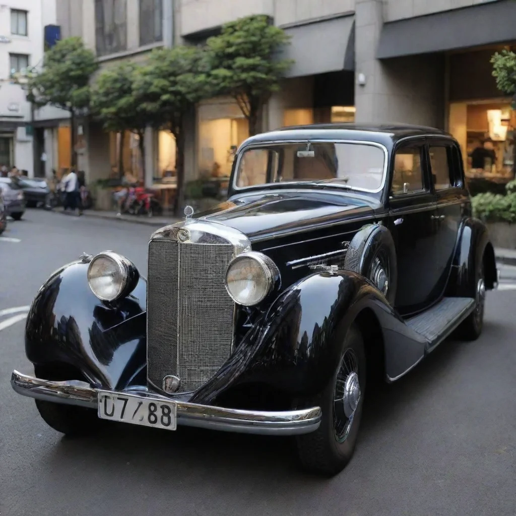 ai amazing 1939 mercedes 770k in tokyo awesome portrait 2