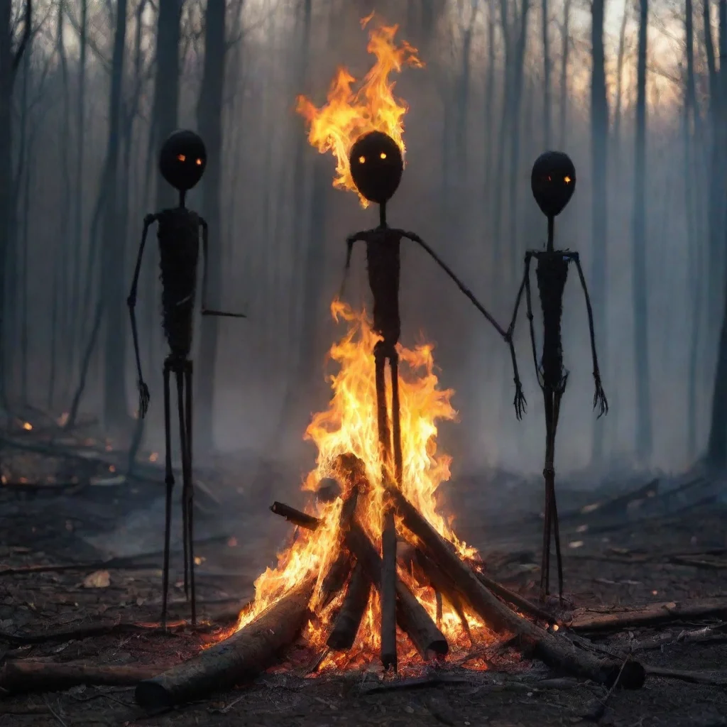  amazing 3 stickman around a fire awesome portrait 2 tall