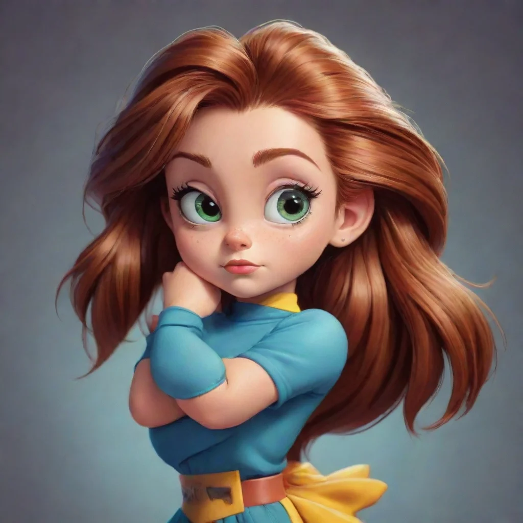 ai amazing 90s cartoon character awesome portrait 2