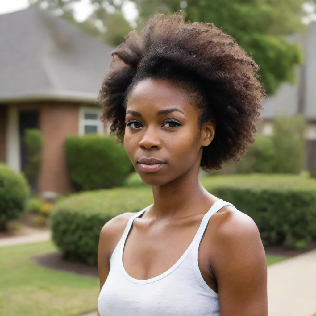  amazing a black woman living in the suburban neighborhood awesome portrait 2