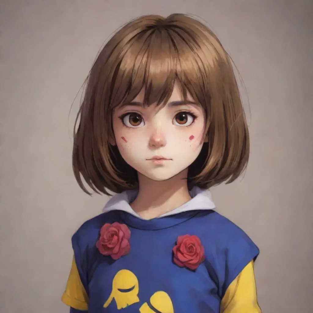 ai amazing a boy transforms into frisk from undertale as a girl anime awesome portrait 2