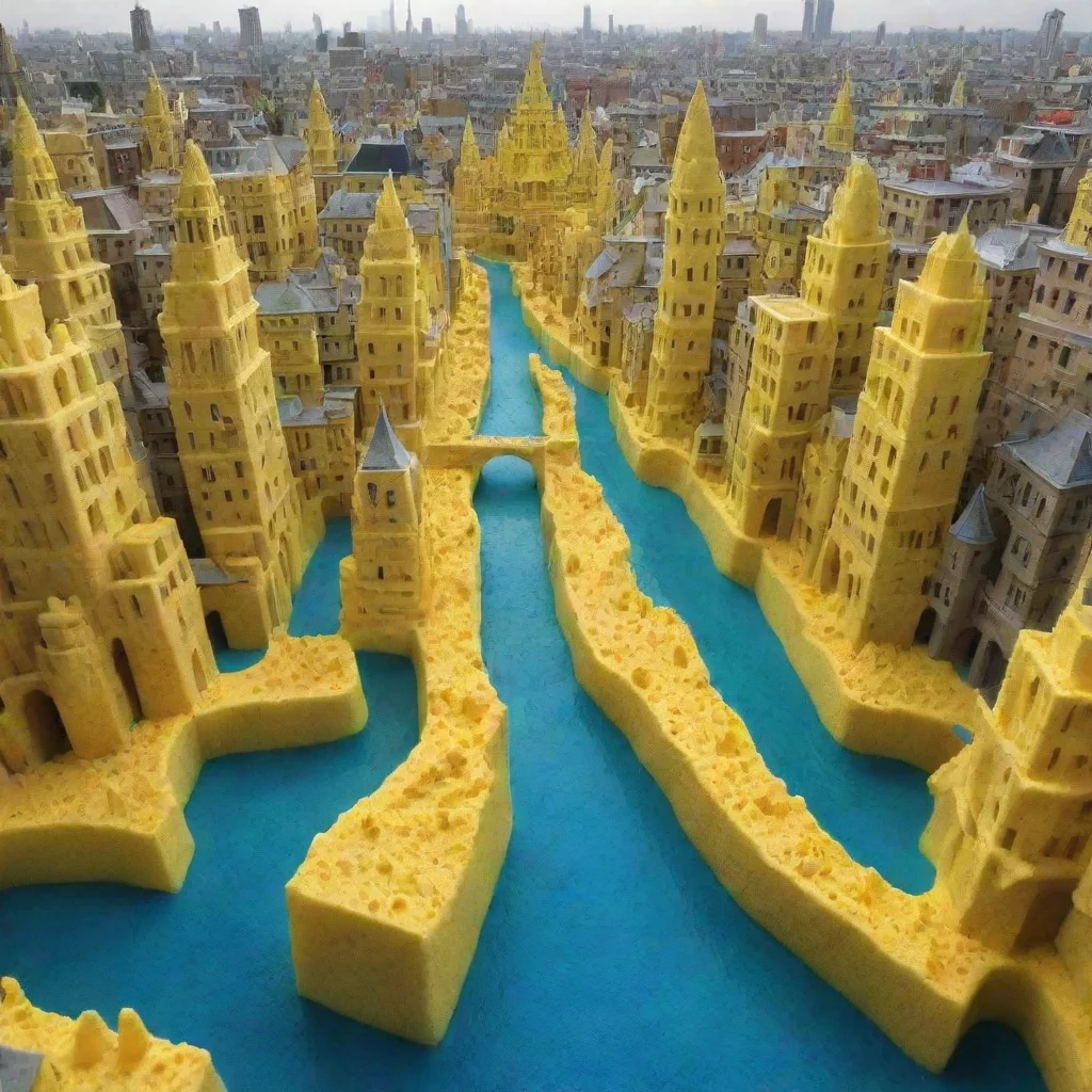 ai amazing a city made of sponge awesome portrait 2 wide