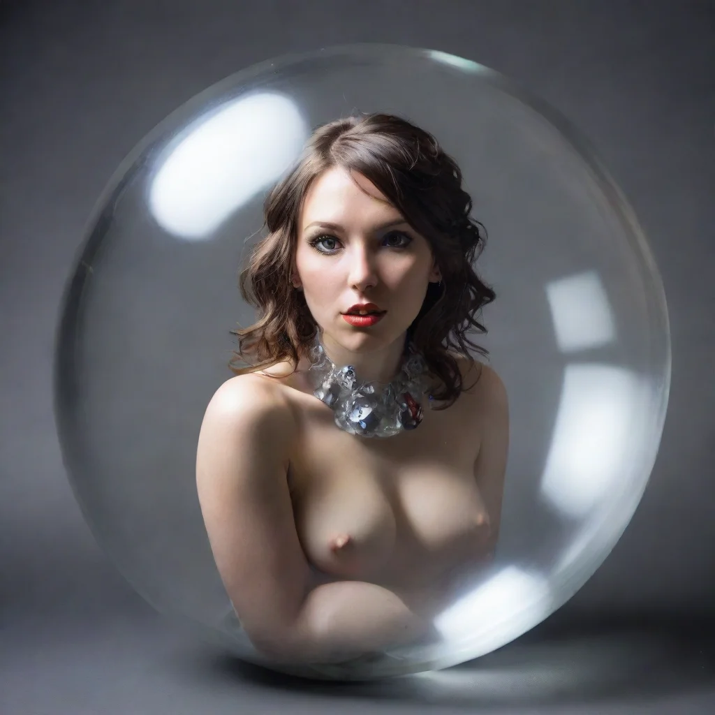 ai amazing a d20 dice inside a clear ball connected to a gag awesome portrait 2