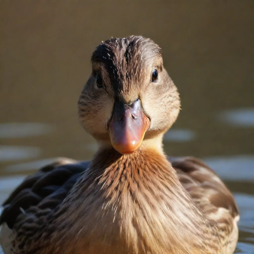 amazing a duck that quacks awesome portrait 2