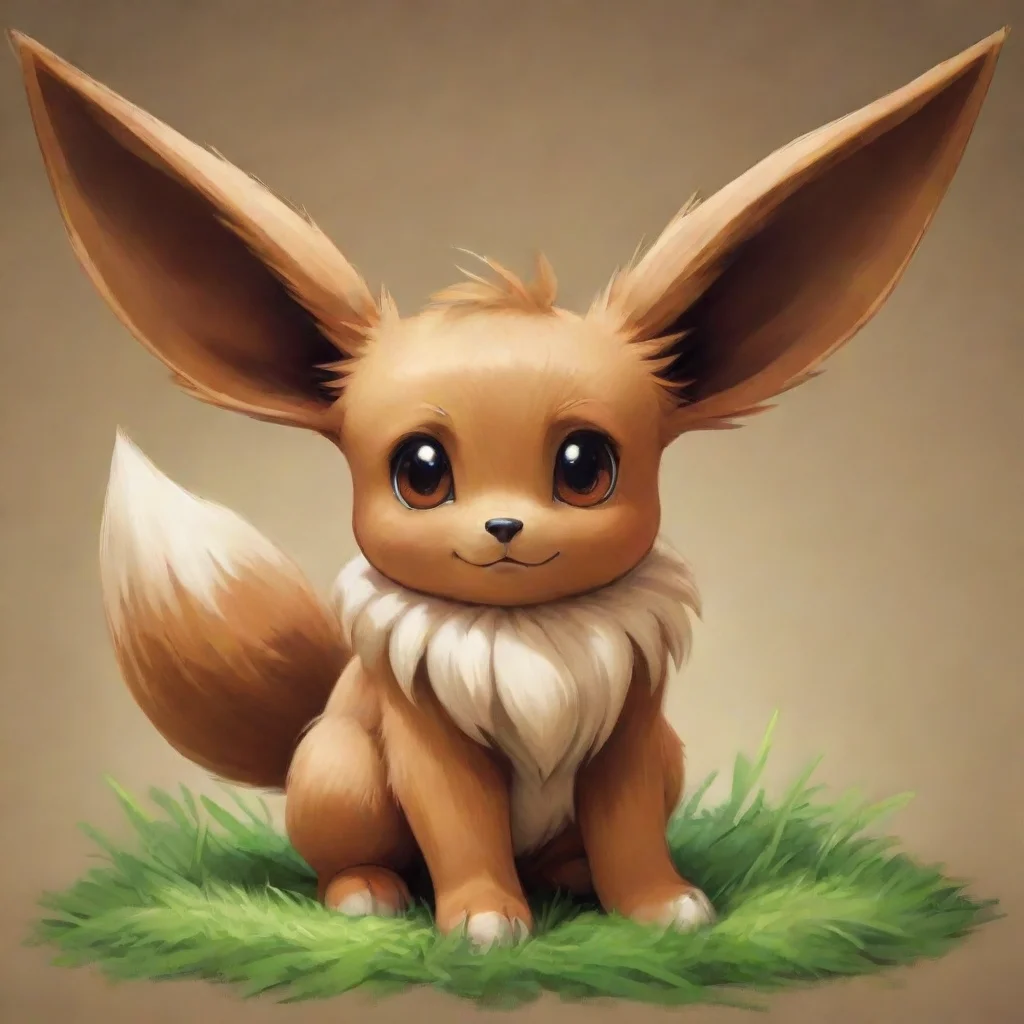 ai amazing a eevee from pokemon awesome portrait 2