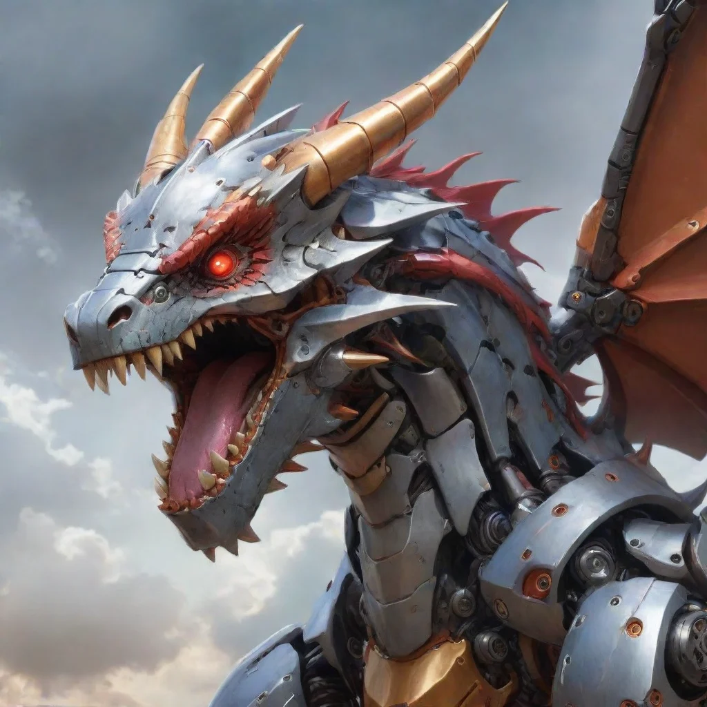 amazing a mecha dragon flaingawesome portrait 2