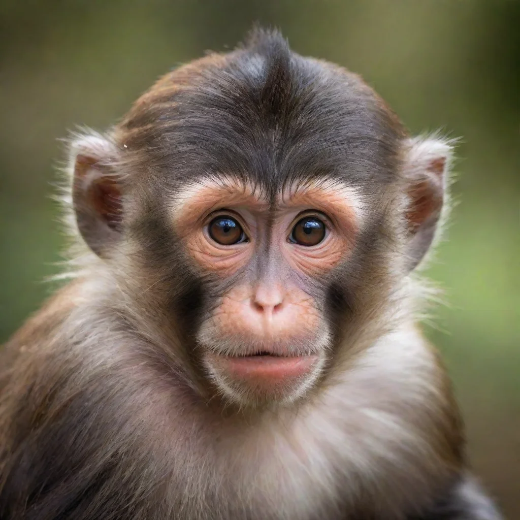 ai amazing a monkey awesome portrait 2