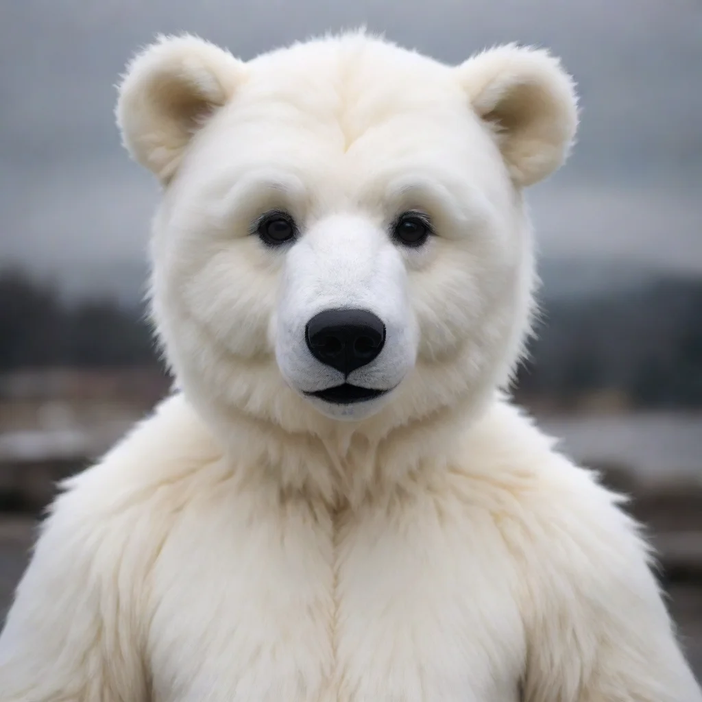 ai amazing a polar teddy bear fursuit awesome portrait 2