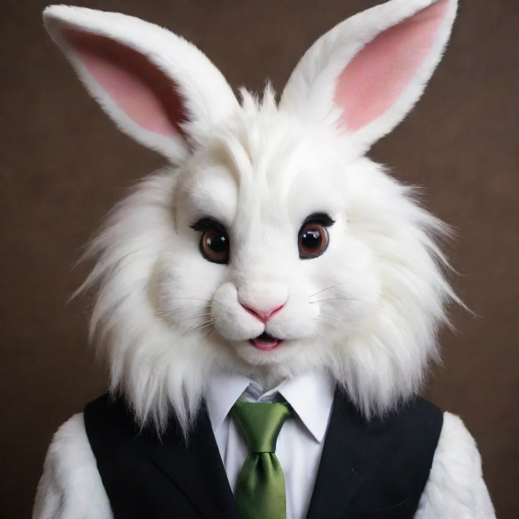 ai amazing a rabbit fursuit awesome portrait 2