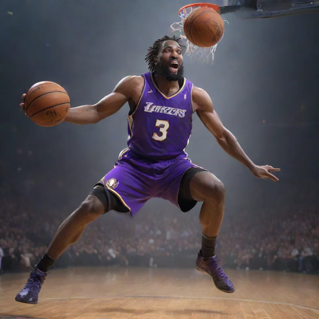  amazing a realistic wizard slamdunking in an nba final awesome portrait 2
