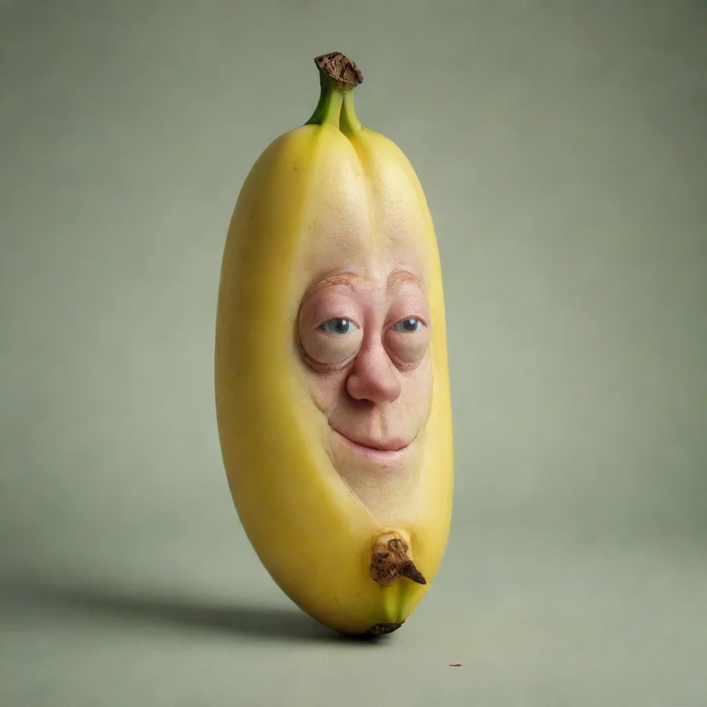 ai amazing a sad banana awesome portrait 2