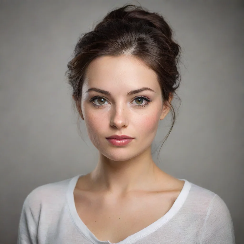ai amazing a simple looking lady awesome portrait 2