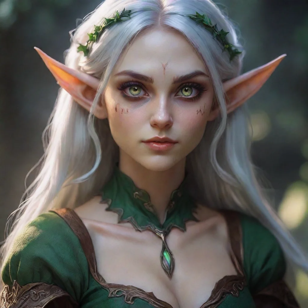 ai amazing aesthetic character elf demon awesome portrait 2