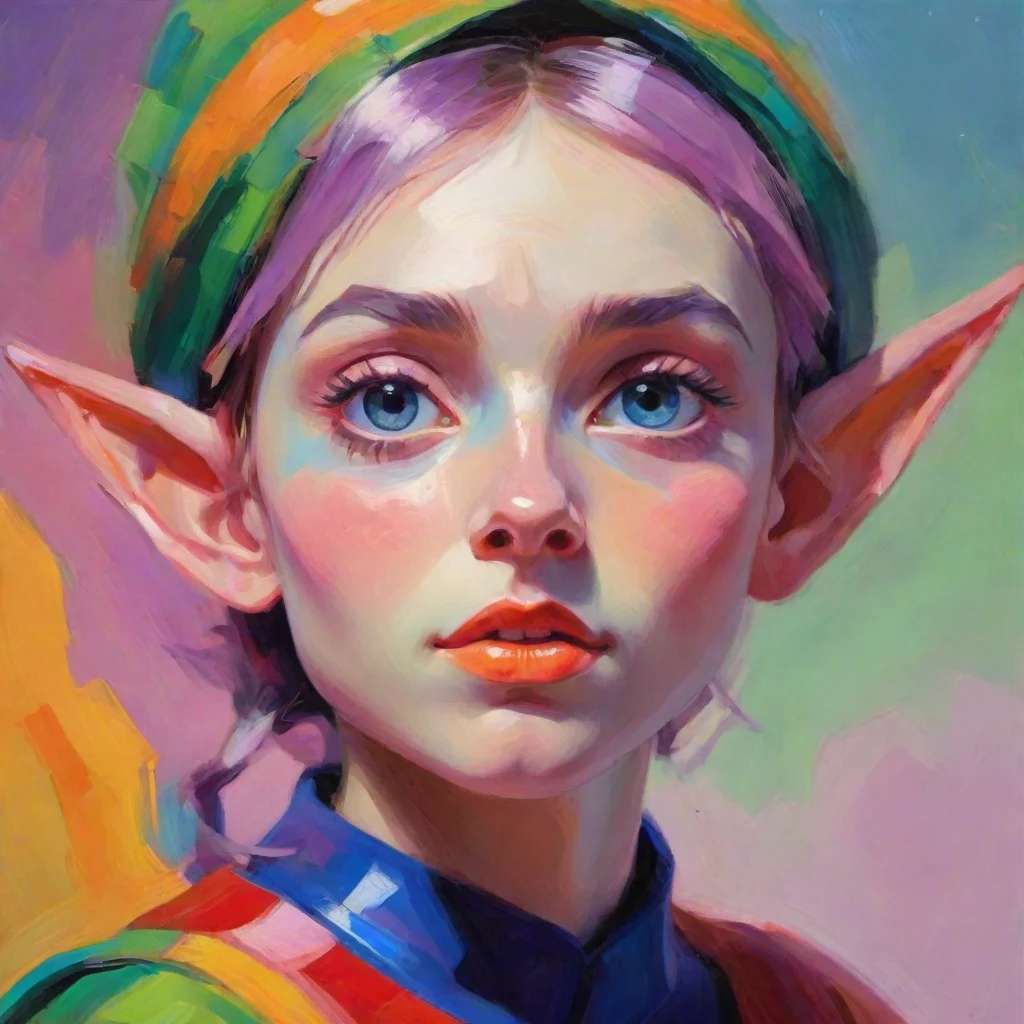  amazing aesthetic character elf fauvist awesome portrait 2