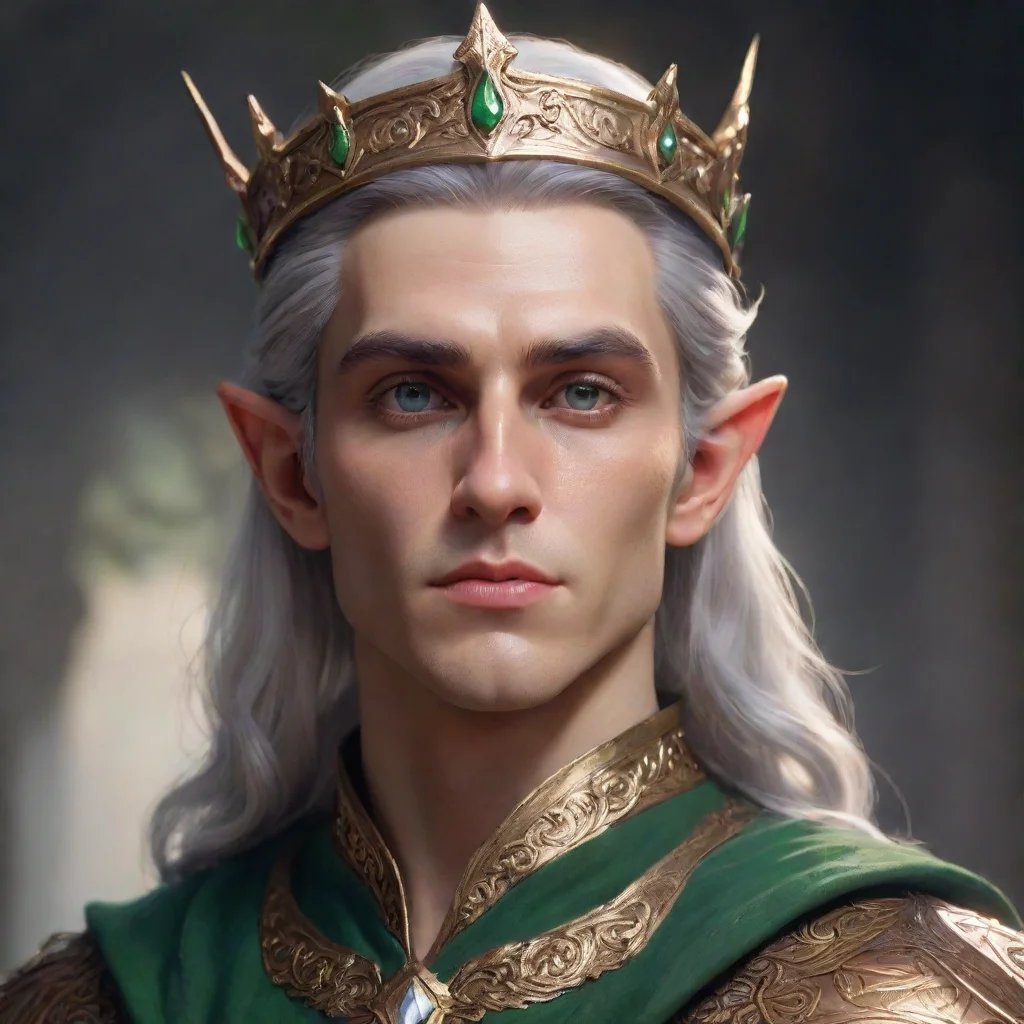 ai amazing aesthetic character elf king awesome portrait 2