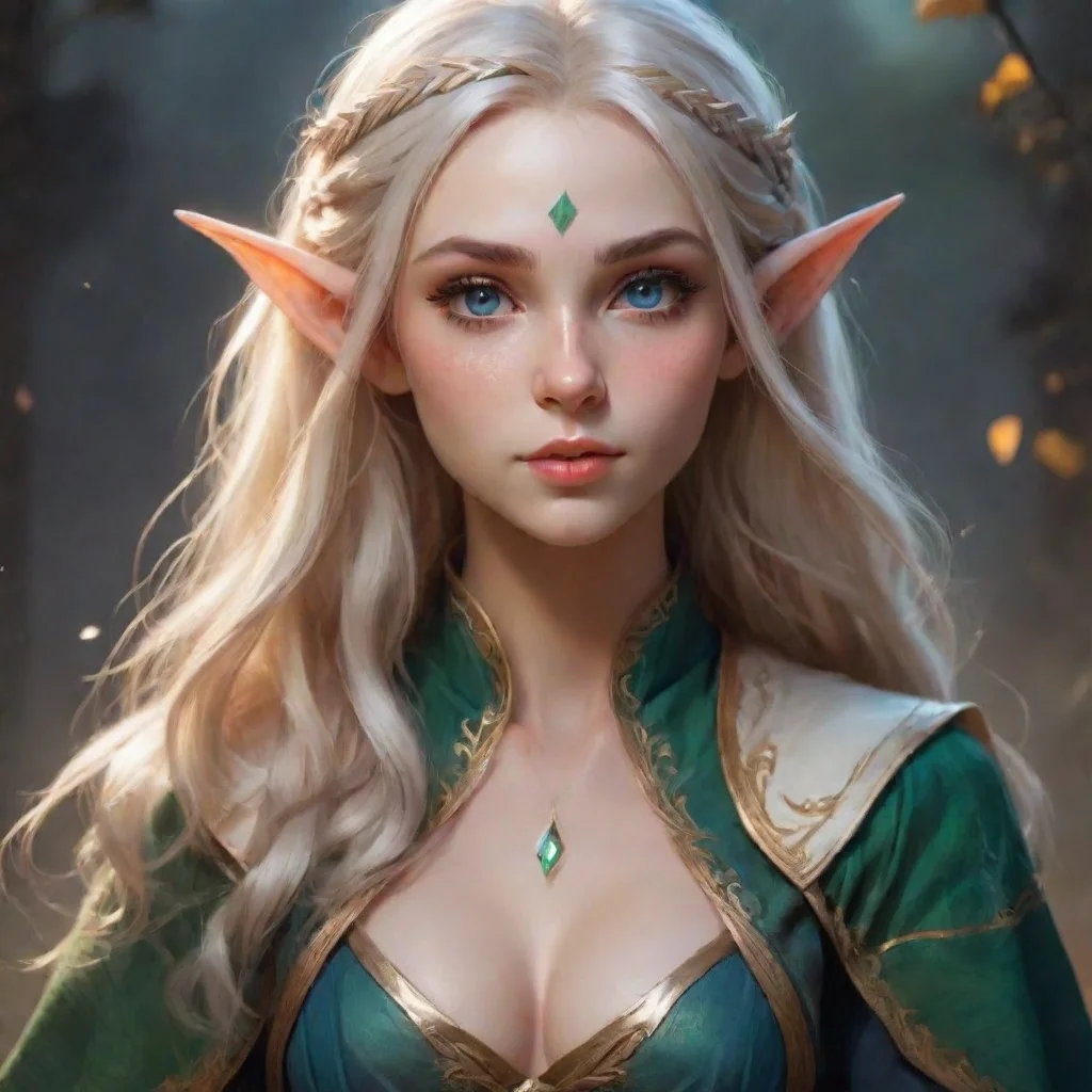 ai amazing aesthetic character elf mage awesome portrait 2